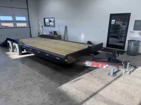 New 2026 HT Equipment Trailer 24' 16K Hydraulic Tail