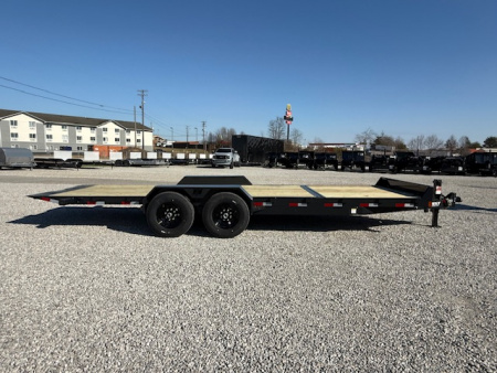 New 2026 Hillcrest Trailers 16+6 16k w/tool box Equipment Trailer