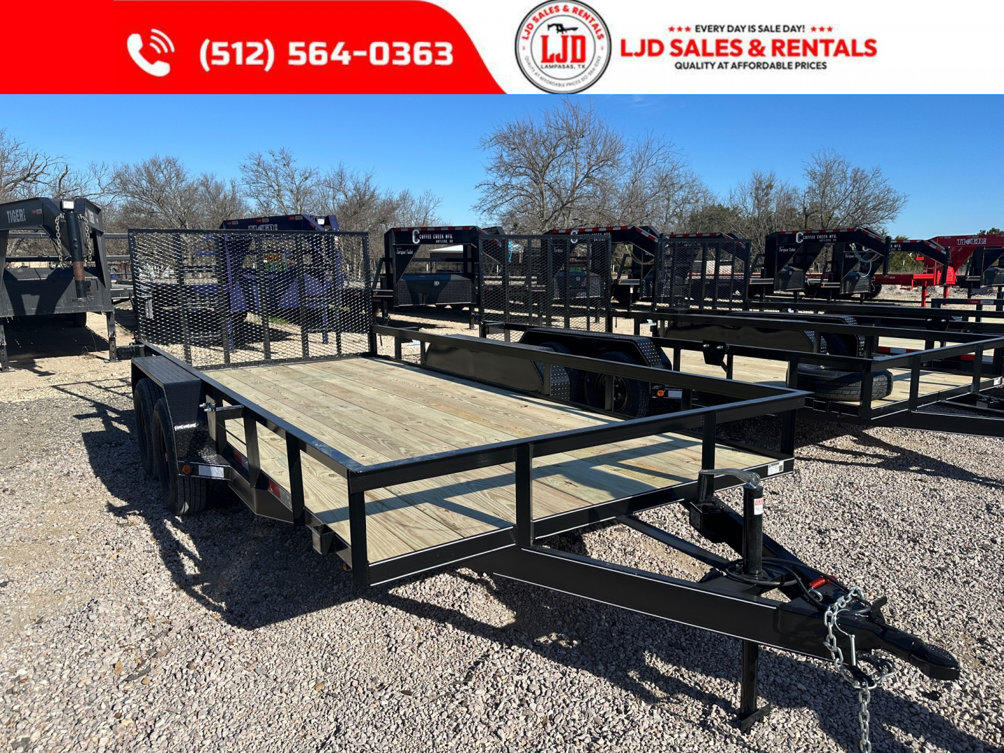 New 2026 Lacosta - 77 x 14 - Utility Trailer