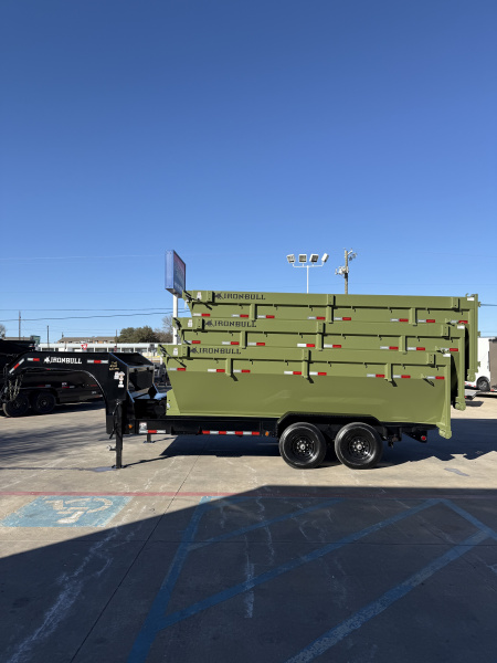 New 2026 Norstar DBG 83x16 Dump Trailer W/3 Bins