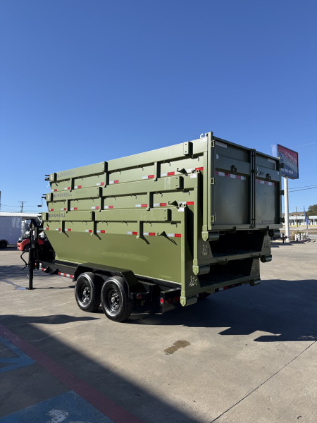 New 2026 Norstar DBG 83x16 Dump Trailer W/3 Bins