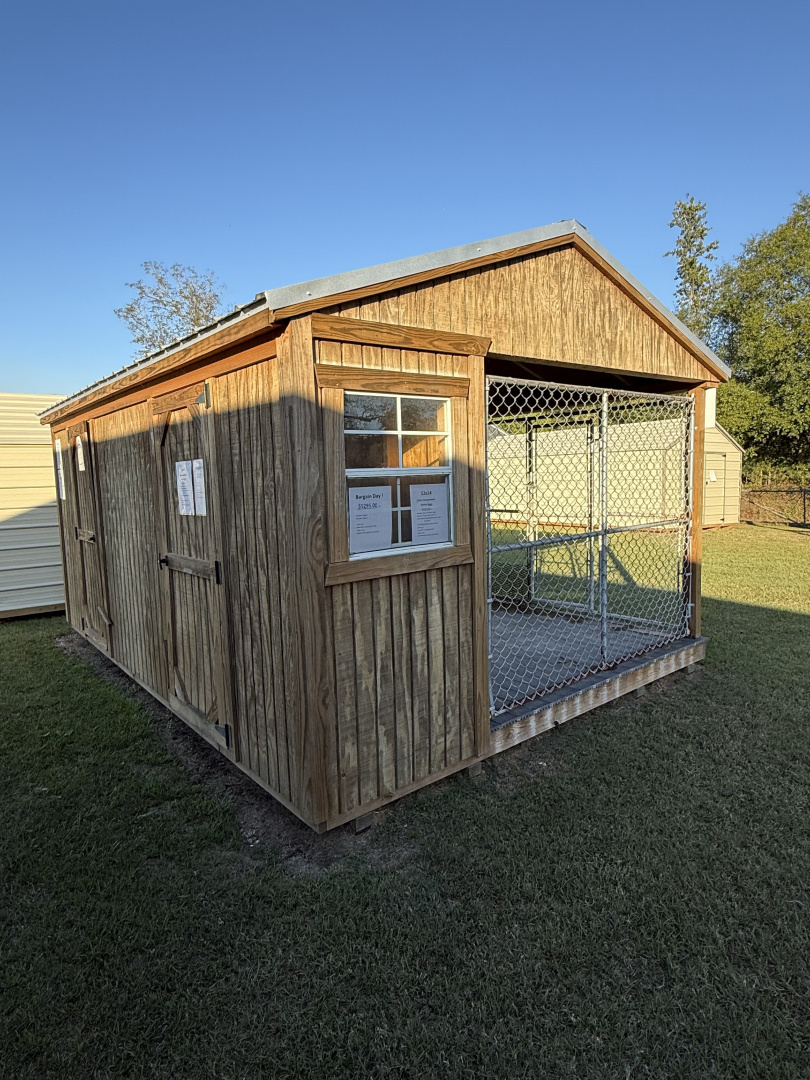 Used 2025 YODER 12x14 Dog Kennel