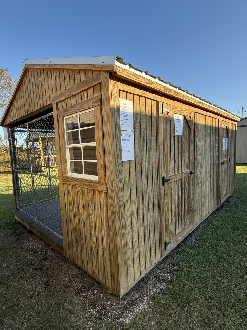 Used 2025 YODER 12x14 Dog Kennel