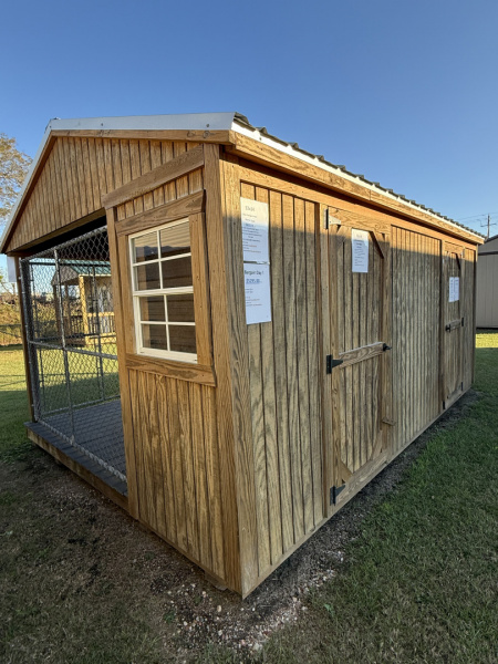 Used 2025 YODER 12x14 Dog Kennel