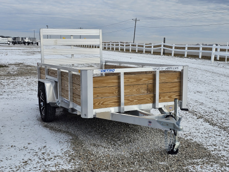 New 2026 Sure-Trac 5 X 10 3k Idler Aluminum Three Board High SideTube Top Utility Trailer