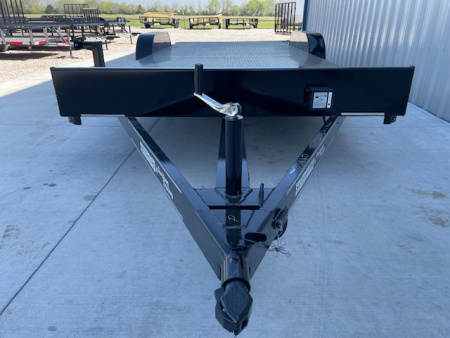 New 2026 DAVIDSON 83X20 STEEL FLOOR CAR HAULER, 2)3500#AXLES, GVWR 7000LBS