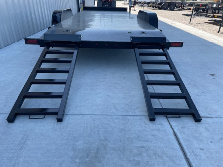 New 2026 DAVIDSON 83X20 STEEL FLOOR CAR HAULER, 2)3500#AXLES, GVWR 7000LBS