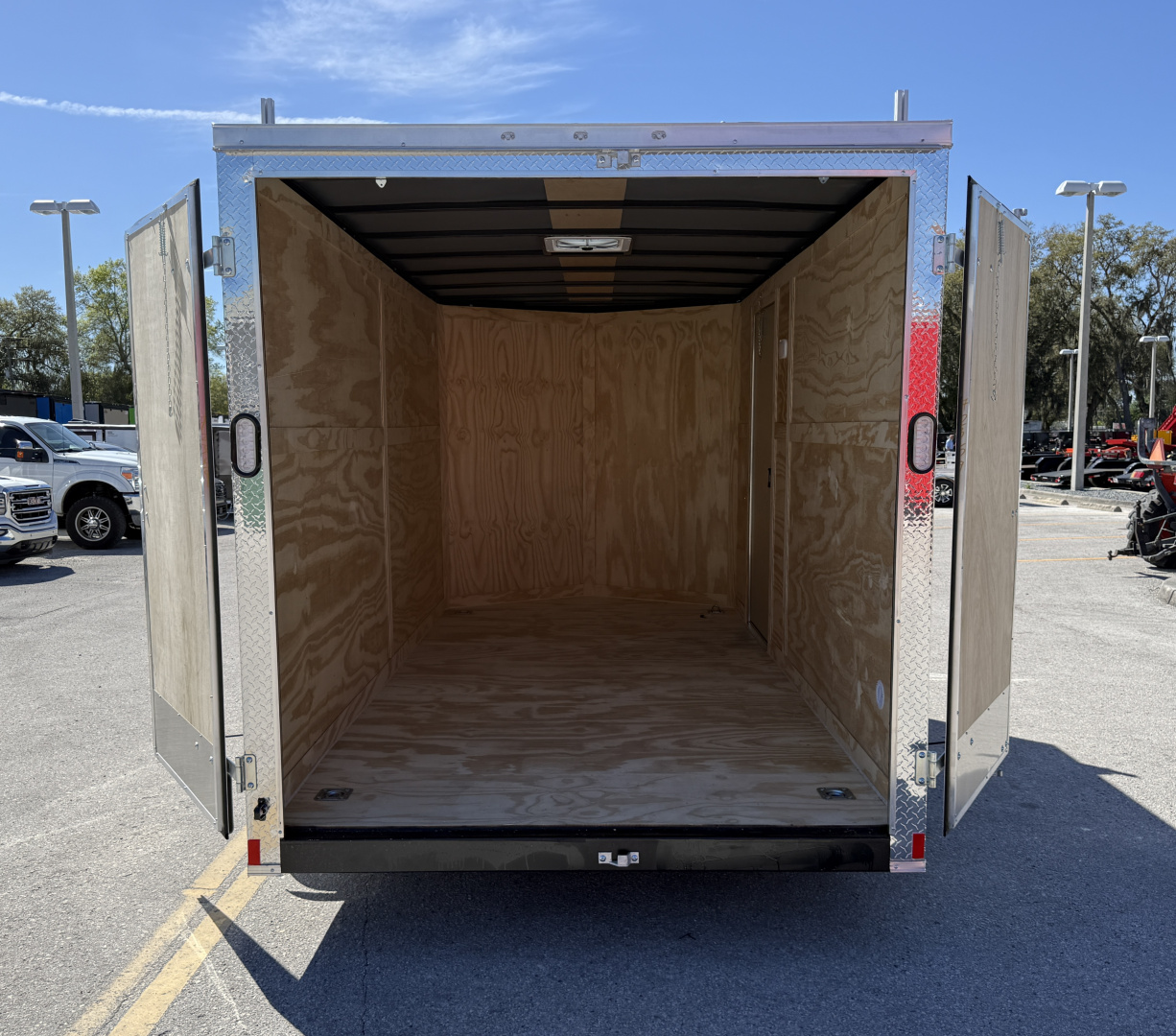New 2026 Rock Solid Cargo 7x14 Double Door Enclosed Cargo / Enclosed Trailer