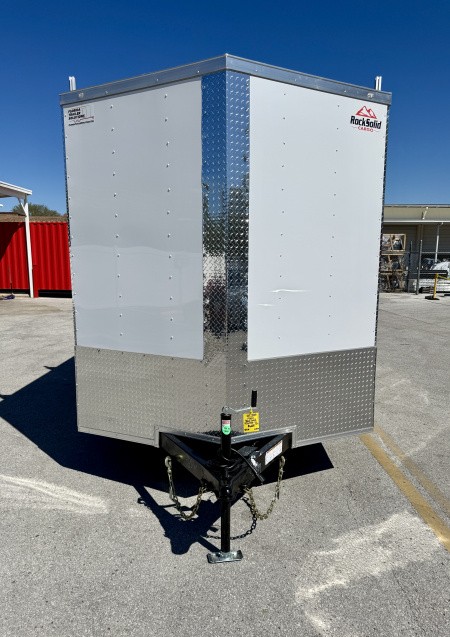 New 2026 Rock Solid Cargo 7x14 Double Door Enclosed Cargo / Enclosed Trailer