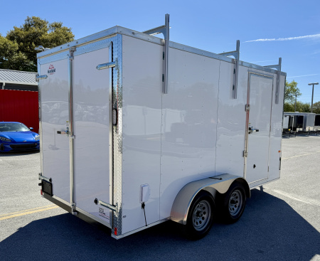 New 2026 Rock Solid Cargo 7x14 Double Door Enclosed Cargo / Enclosed Trailer