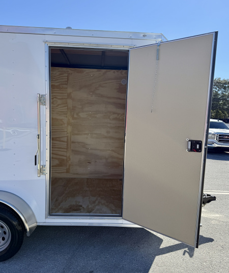 New 2026 Rock Solid Cargo 6x12 7K Double Rear Doors Cargo / Enclosed Trailer
