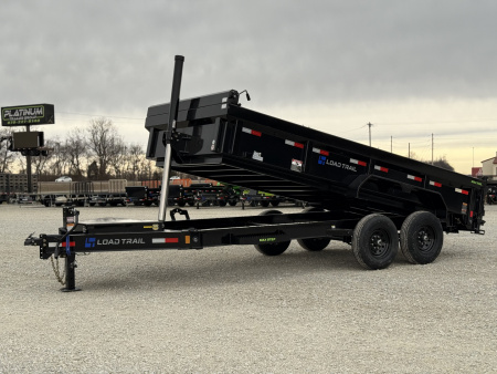 New 2026 Load Trail 83X16 DL DUMP TRAILER, SPREAD GATE, TARP, AND RAMPS