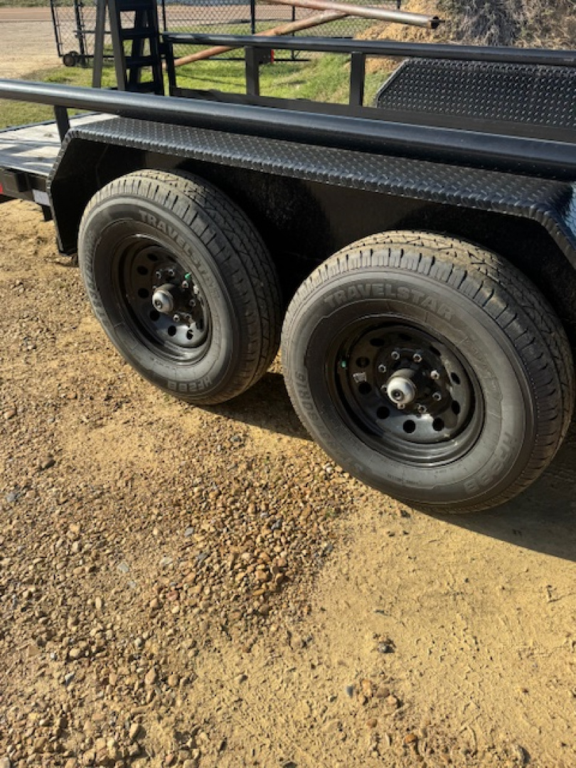 New 2025 Long Run Trailers 7X20 14K PIPE TOP Utility Trailer