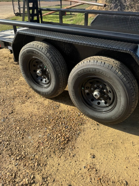 New 2025 Long Run Trailers 7X20 14K PIPE TOP Utility Trailer