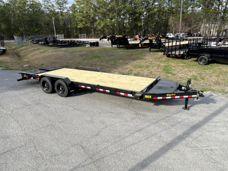 New 2026 Big Tex Trailers 16EH-22 ( 19ft Deck + 3ft Dovetail ) #13,920 Payload w/Mega Ramps & 17.5Tires