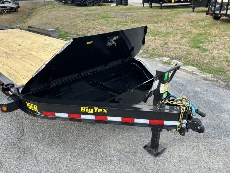 New 2026 Big Tex Trailers 16EH-22 ( 19ft Deck + 3ft Dovetail ) #13,920 Payload w/Mega Ramps & 17.5Tires