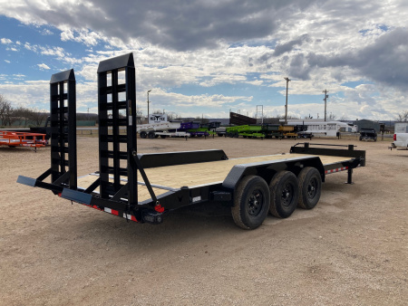 New 2026 Load Trail CB 83" x 24' Triple Axle Equipment Trailer/ I-Beam Frame