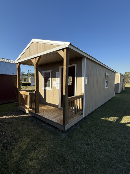 Used 2025 12x28 Yoder Porch Cabin Model