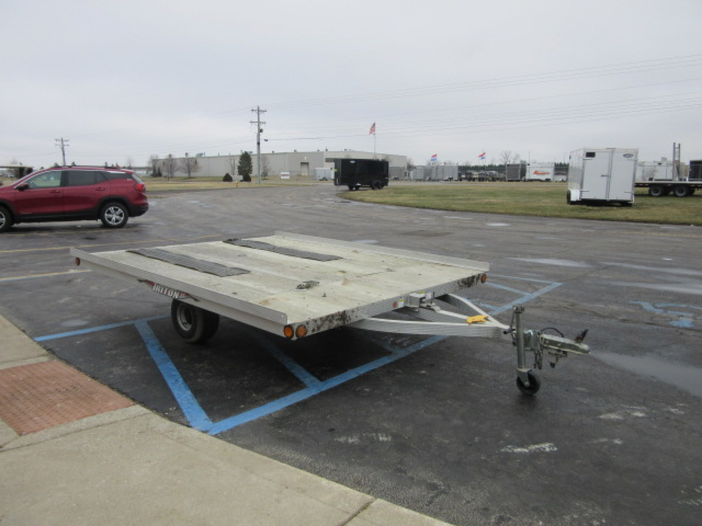 Used 2008 Triton Trailers 8 x 10 XT10-101 Tilt Trailer 2K
