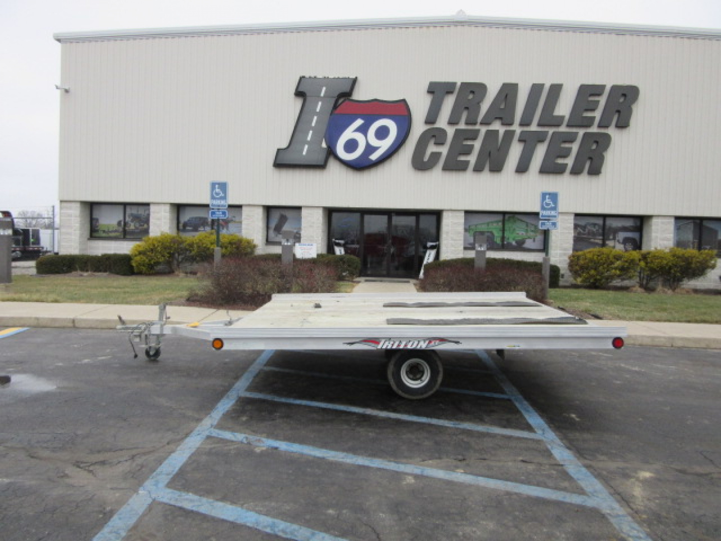 Used 2008 Triton Trailers 8 x 10 XT10-101 Tilt Trailer 2K