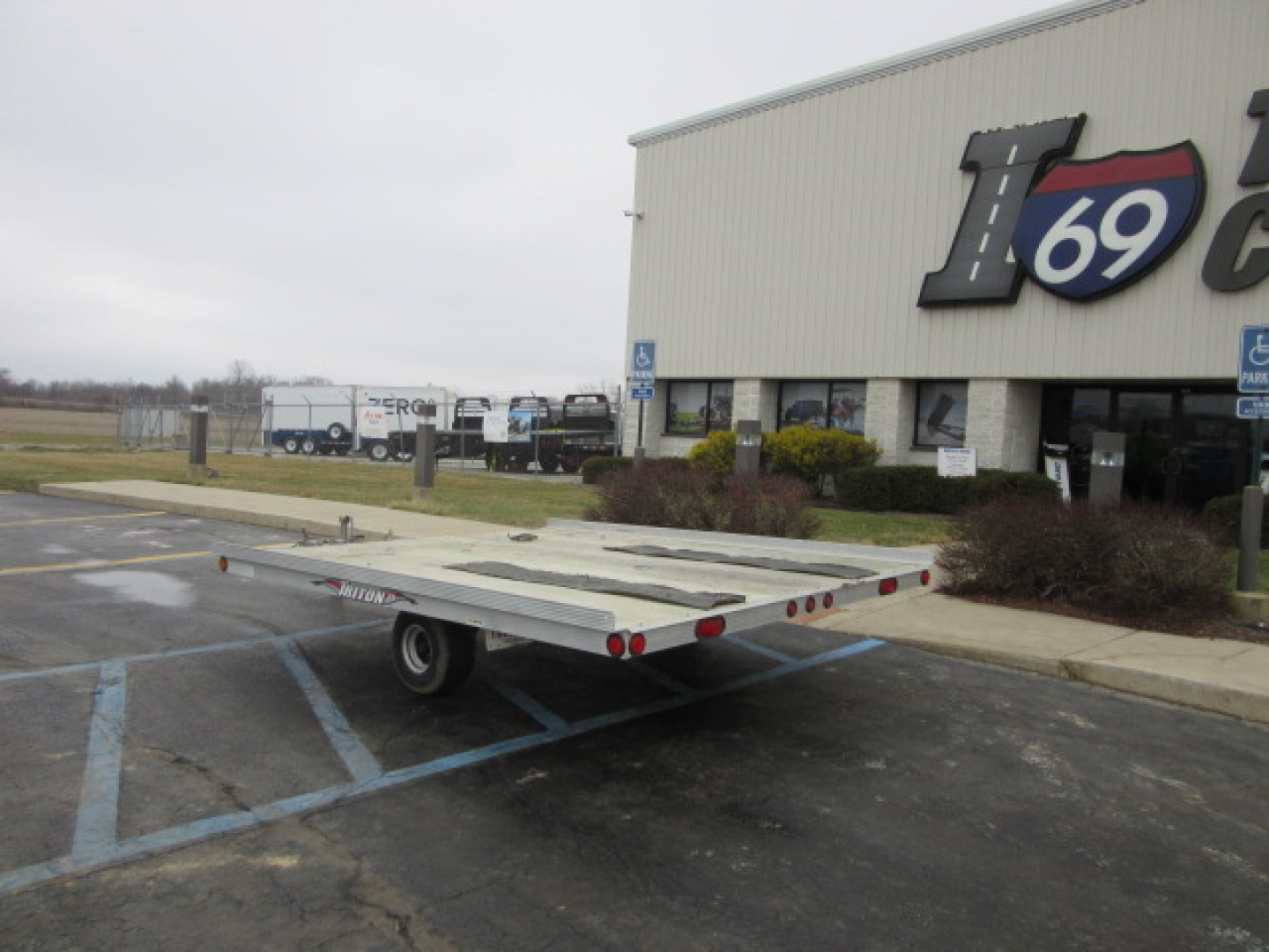 Used 2008 Triton Trailers 8 x 10 XT10-101 Tilt Trailer 2K