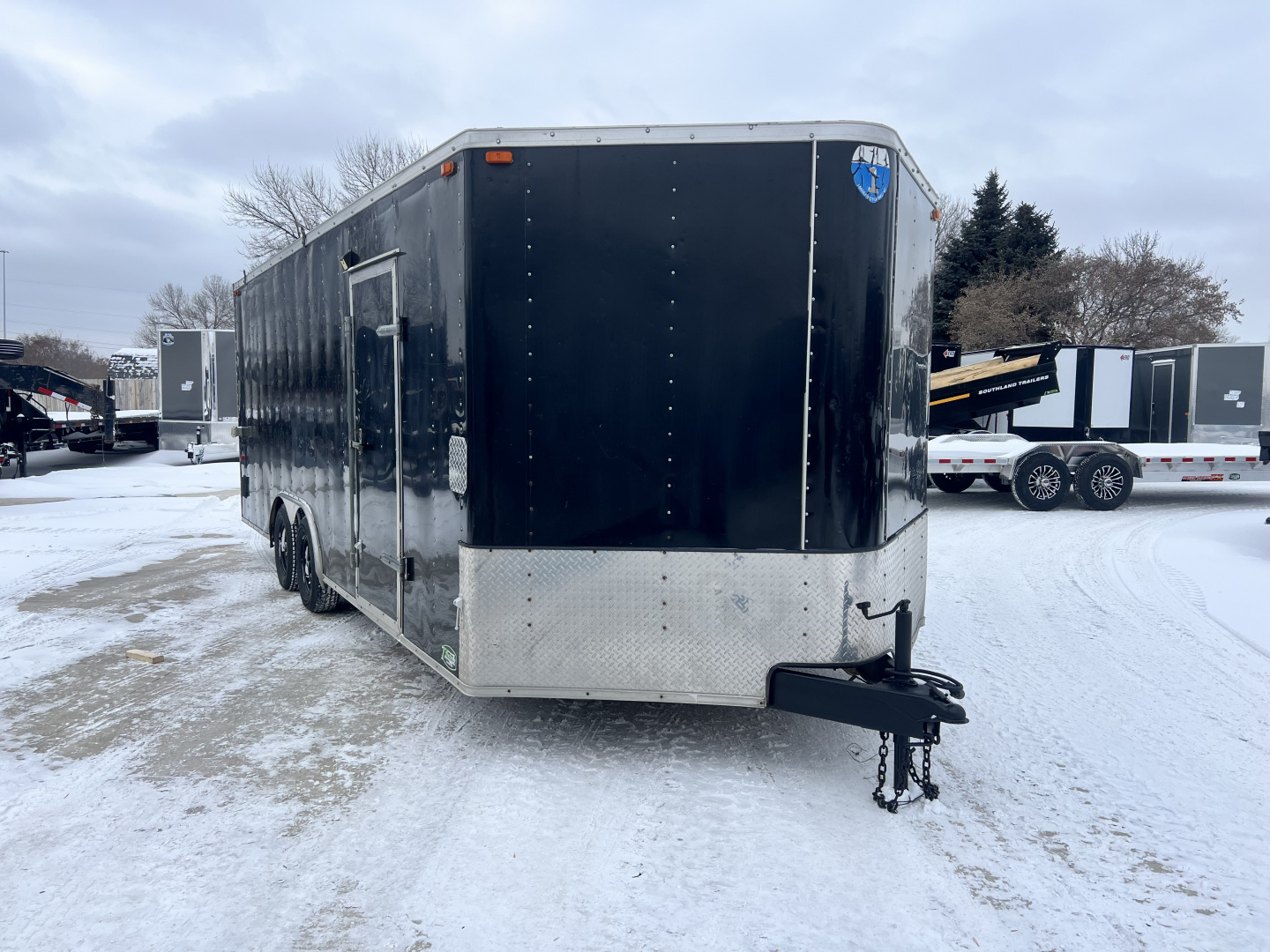 Used 2012 Interstate Cargo 8.5x20 plus v Cargo / Enclosed Trailer