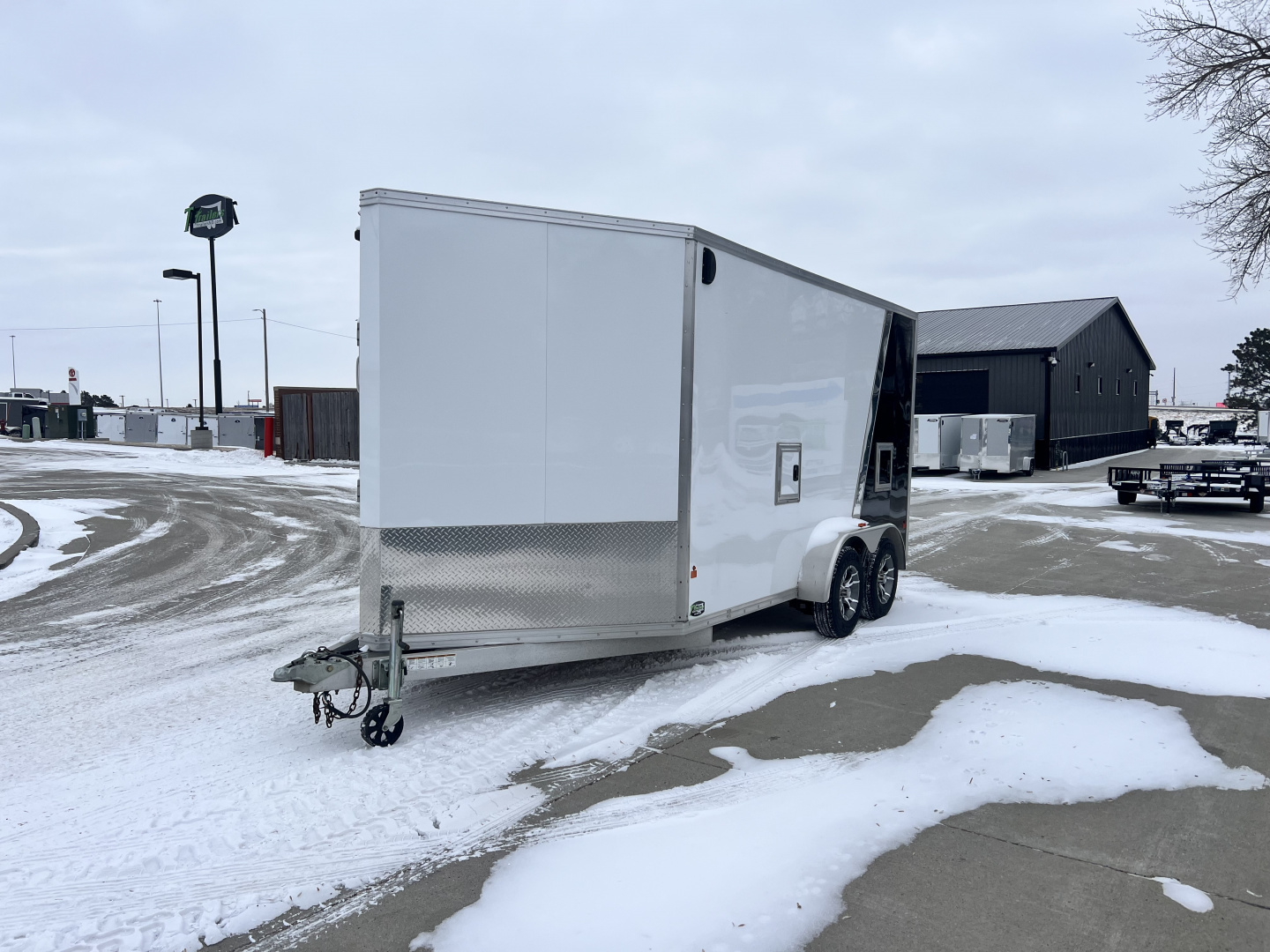 Used 2016 E-Z Hauler 7x19 Cargo / Enclosed Trailer