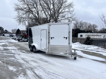 Used 2016 E-Z Hauler 7x19 Cargo / Enclosed Trailer