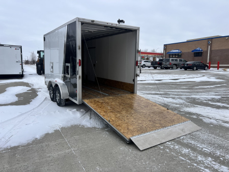 Used 2016 E-Z Hauler 7x19 Cargo / Enclosed Trailer