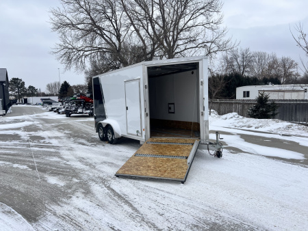 Used 2016 E-Z Hauler 7x19 Cargo / Enclosed Trailer