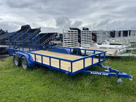 New 2026 Master Tow 6.10X16 7K Tube Top Utility Trailer