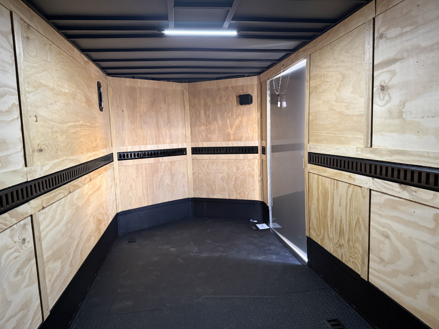 New 2026 Covered Wagon Trailers 7X16 TA2 POLY 7' REAR SPOILER Cargo / Enclosed Trailer