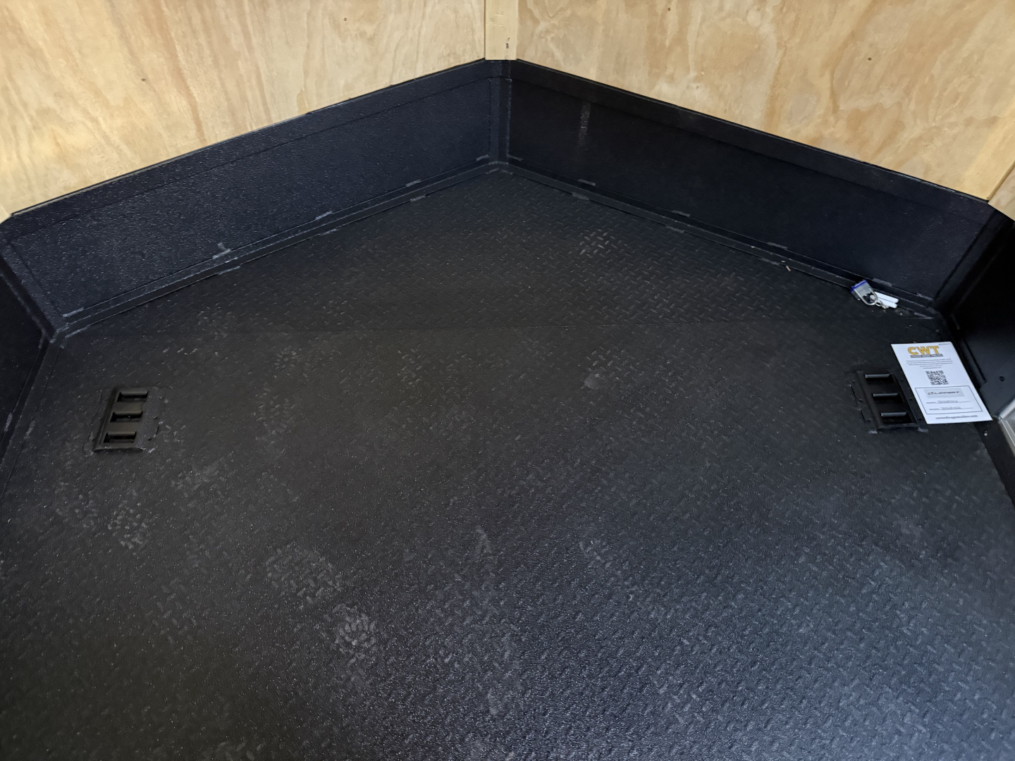 New 2026 Covered Wagon Trailers 7X16 TA2 POLY 7' REAR SPOILER Cargo / Enclosed Trailer