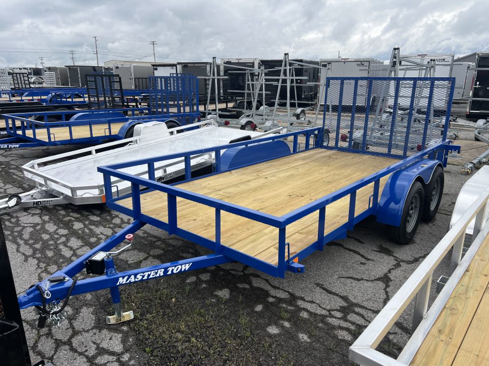 New 2026 Master Tow 6.10X14 7K Tube Top Utility Trailer