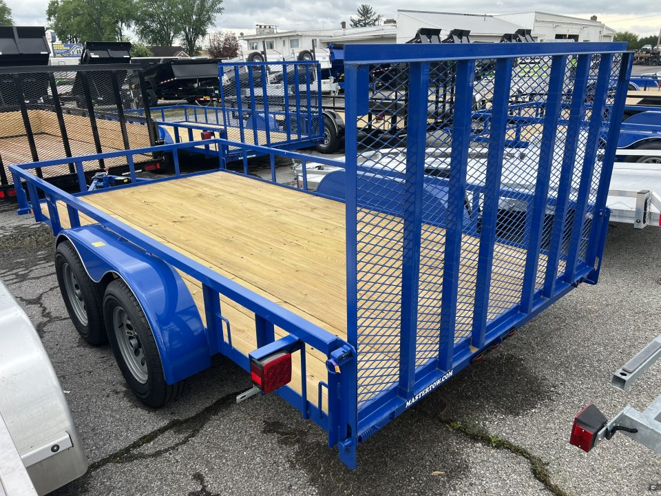 New 2026 Master Tow 6.10X14 7K Tube Top Utility Trailer