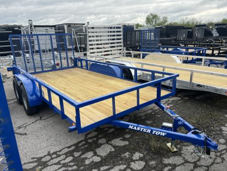 New 2026 Master Tow 6.10X14 7K Tube Top Utility Trailer