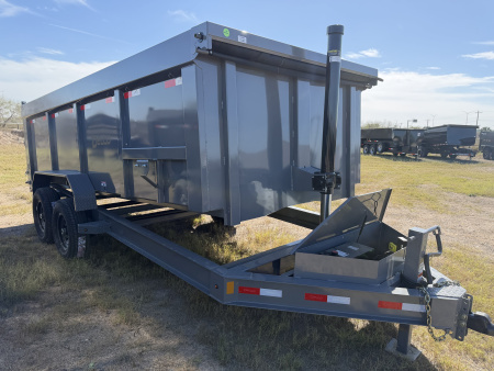 New 2026 Delco Trailers 83x16ft Telescopic Piston Dump Trailer