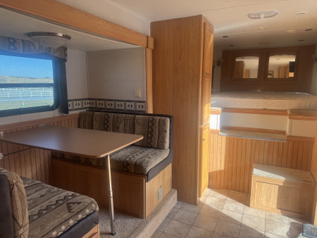 Used 2004 Bison Trailers 4H LQ Stratus Horse Trailer