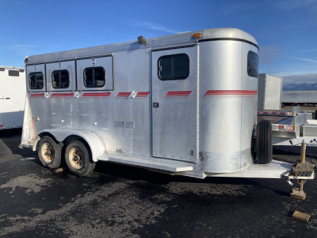 Used 1994 Jackson 3H BP Horse Trailer