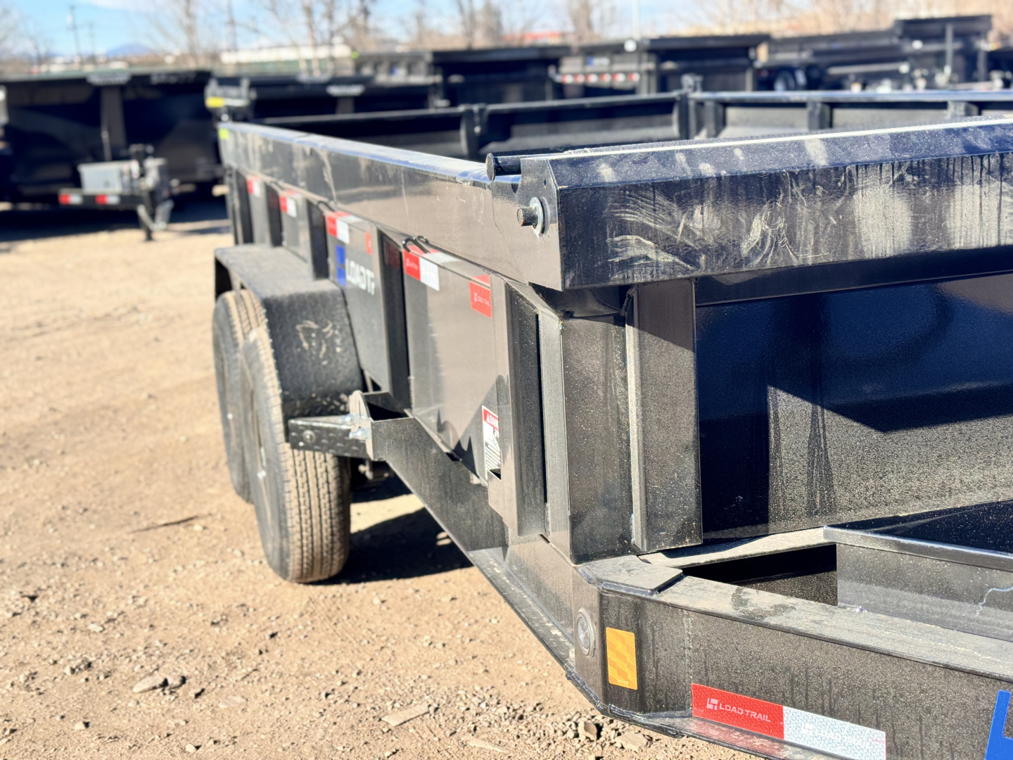 New 2026 Load Trail 7-14 Dump 7K Axles