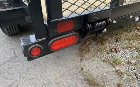 New 2026 Big Tex 60PI 77" x 14 Tandem Axle Square Top Utility Trailer