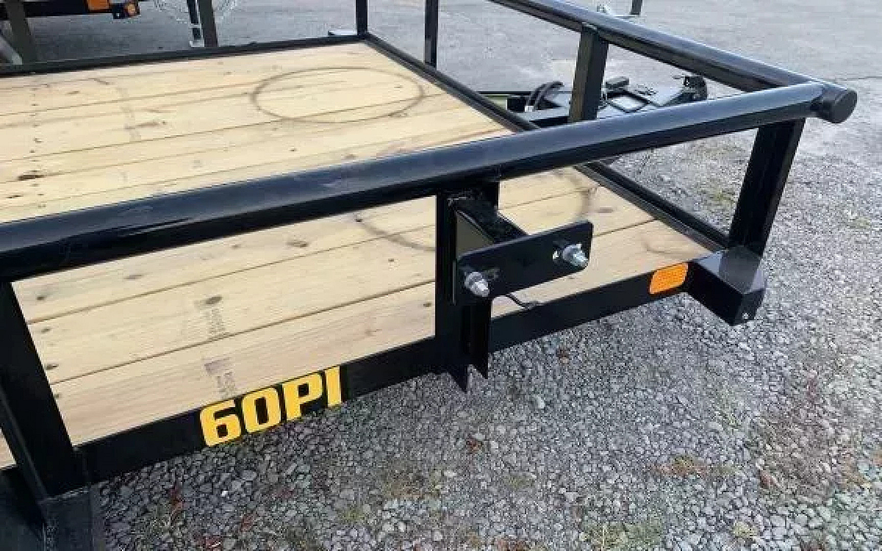 New 2026 Big Tex 60PI 77" x 16 Tandem Axle Square Top Utility Trailer