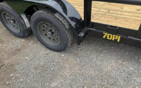 New Big Tex Trailers 70PI-X 83" x 16 Tandem Axle Square Top Utility Trailer