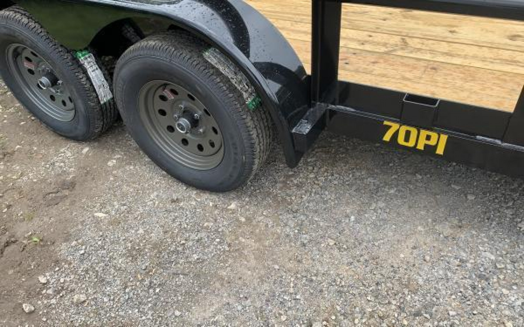 New Big Tex Trailers 70PI-X 83" x 16 Tandem Axle Square Top Utility Trailer