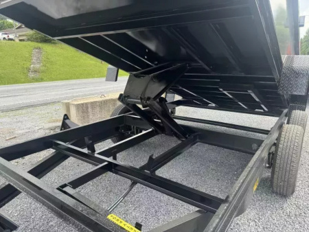 New 2026 Big Tex 14LX DUMP TRAILER 7X14 SCISSOR LIFT ,TARP & RAMPS