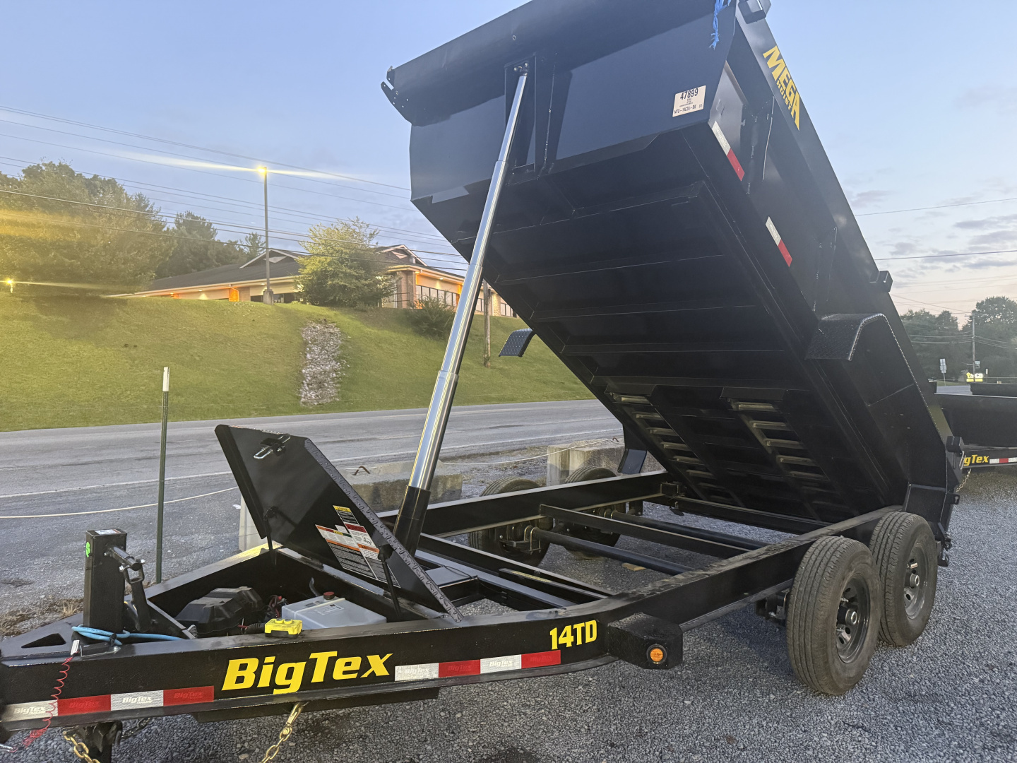 New 2026 BIG TEX 14 TD 5 STAGE TELESCOPIC DUMP TRAILER 7 GAUGE FLOOR 15.4 G.V.W.R.