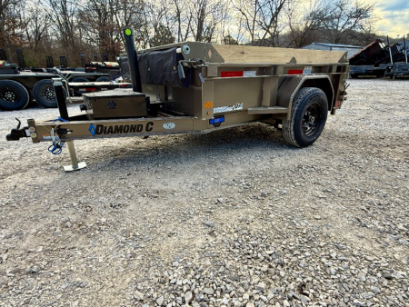 New 2026 Diamond C Trailers GST 106 Package 8'X60  Dump Trailer