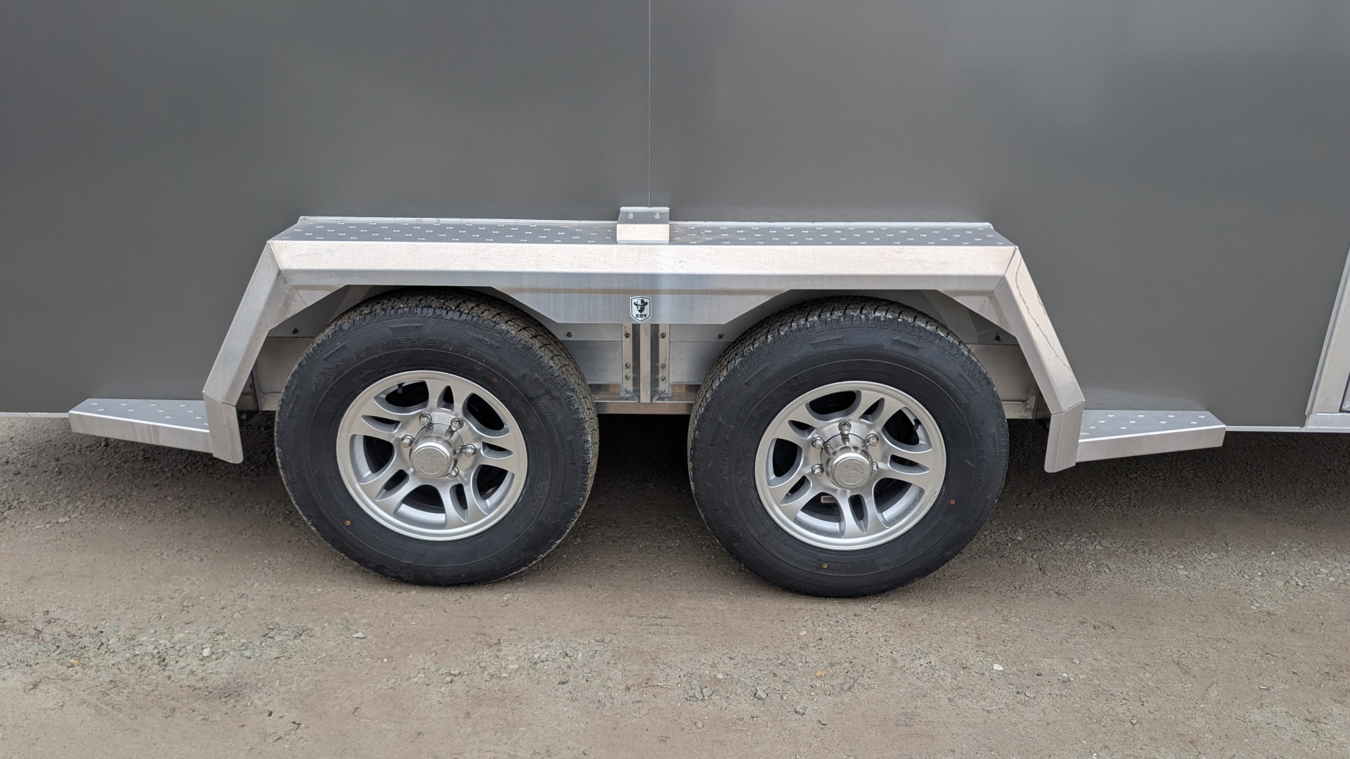 New 2027 EBY 16' Bumper Pull '38 SPECIAL Aluminum Stock Trailer (6'6" H)