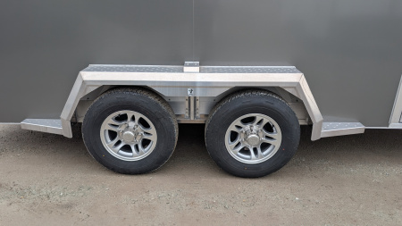 New 2027 EBY 16' Bumper '38 SPECIAL 16' Aluminum Stock Trailer (7' HIGH)