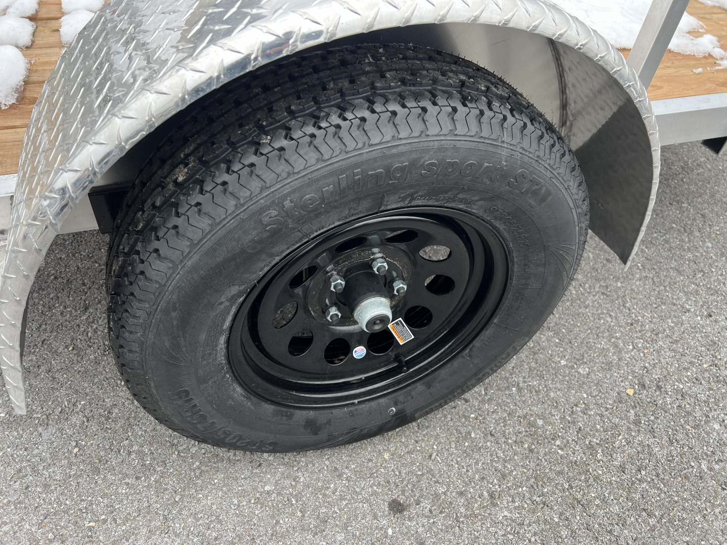 New 2026 Legend Trailers 5x8 2.2K Open Deluxe Utility Trailer